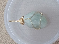 תליוני אבני חן אוונטרין ירוק -מדיום-4