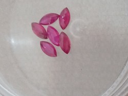 אבני חן לשיבוץ רובי מרקיזה 6/3 מ