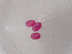 אבני חן לשיבוץ רובי אובל 5/3 מ