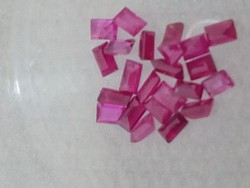 אבני חן לשיבוץ רובי מלבני 2.5/1.5 מ