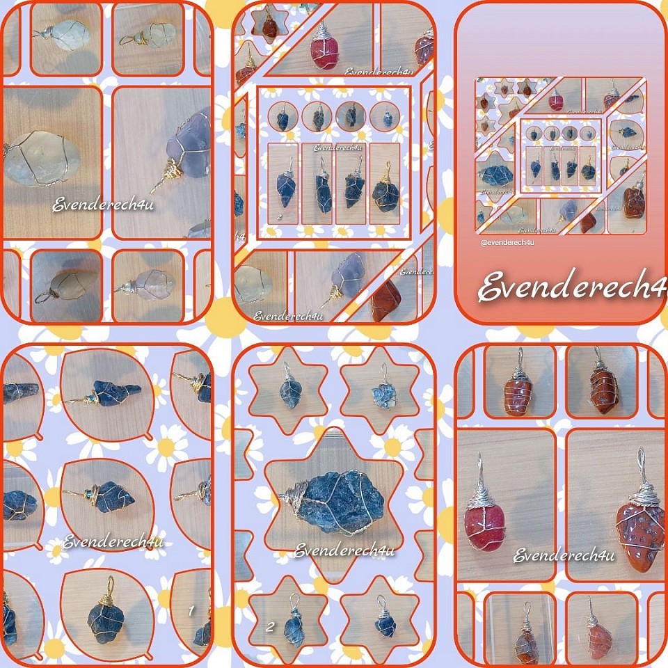 תליוני אבני חן