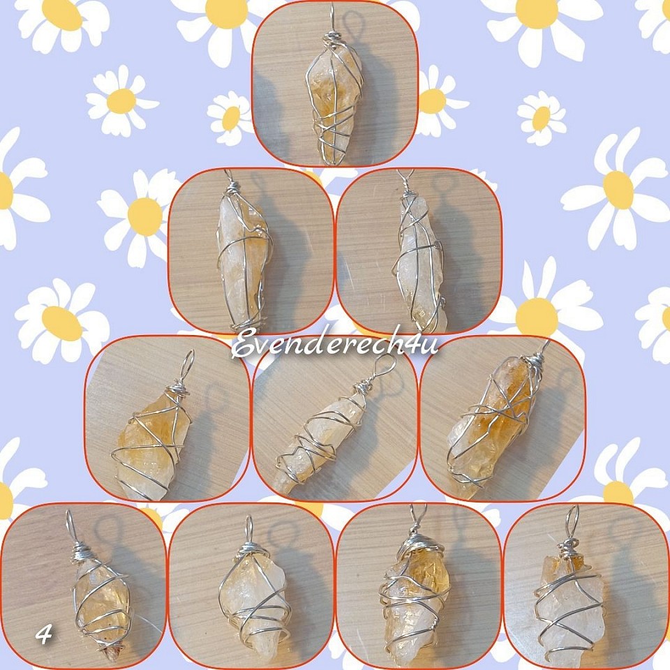 תליוני אבני חן סיטרין