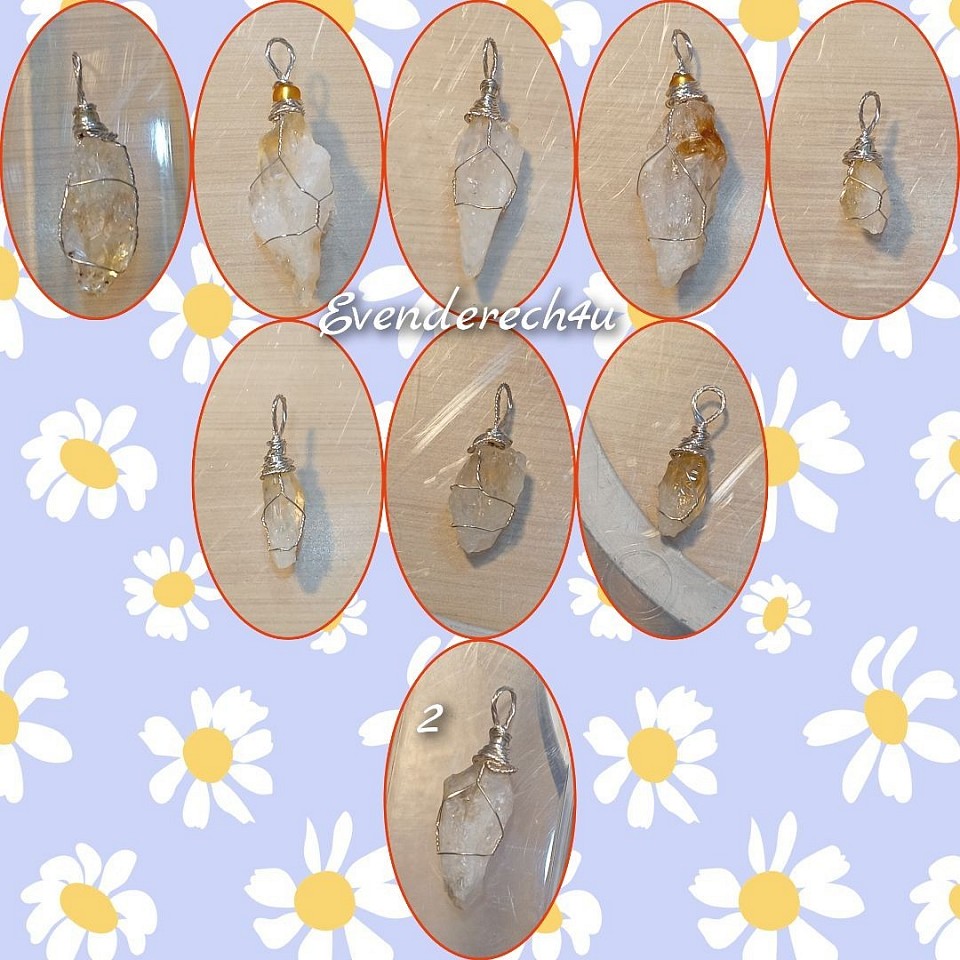 תליוני אבני חן סיטרין