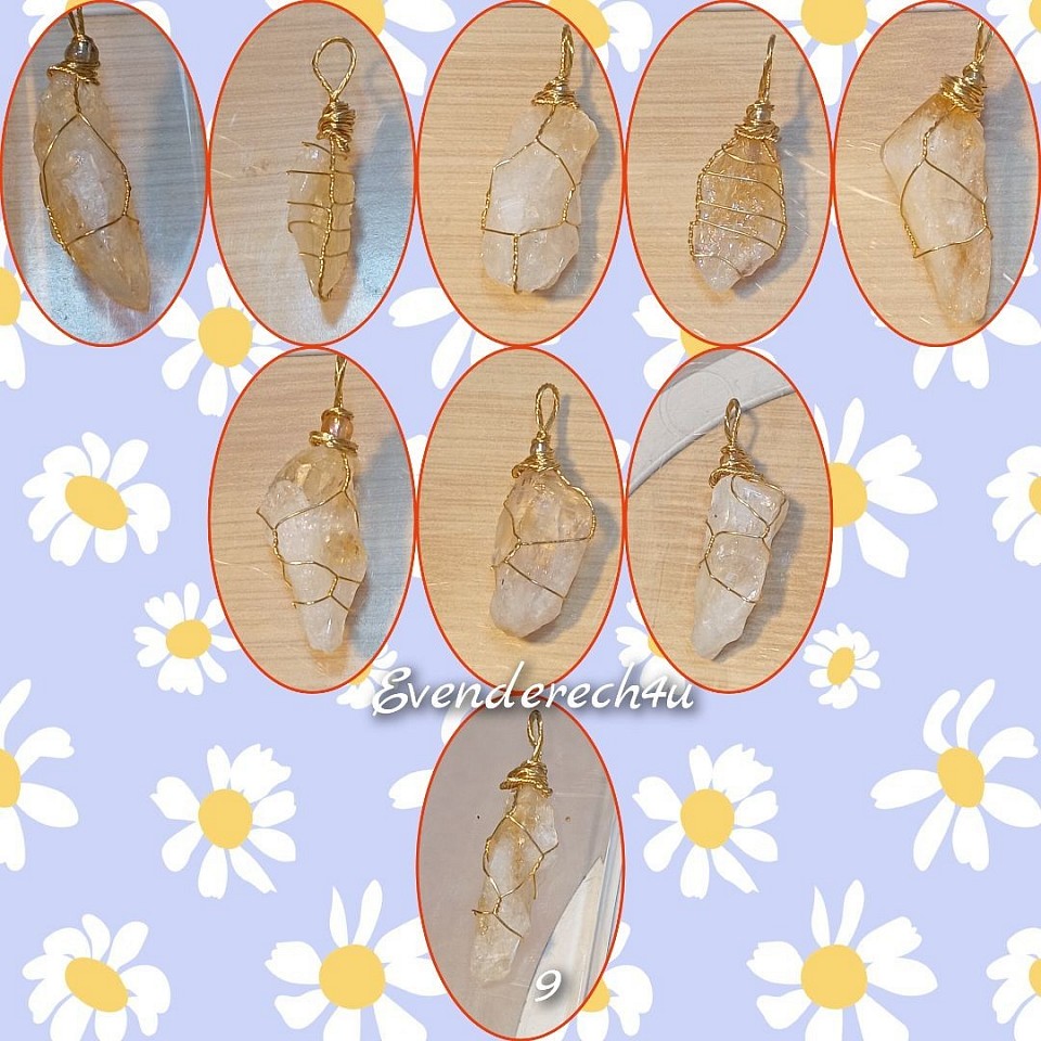 תליוני אבני חן סיטרין