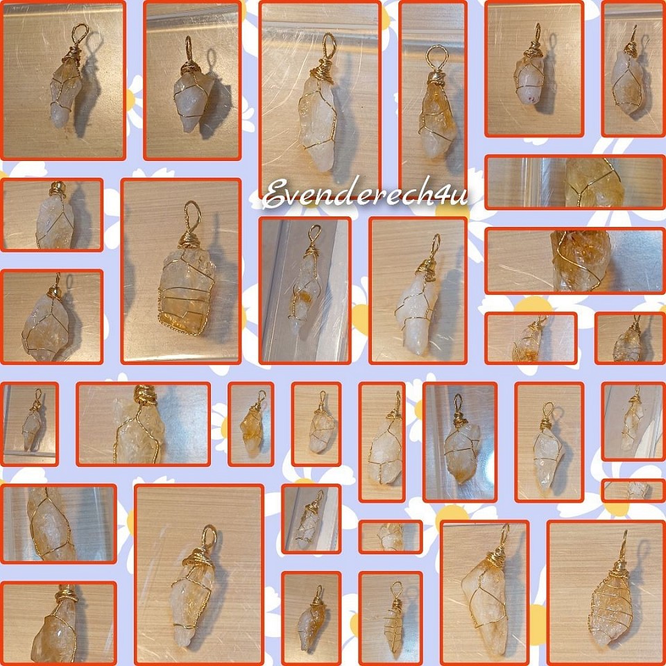 תליוני אבני חן סיטרין