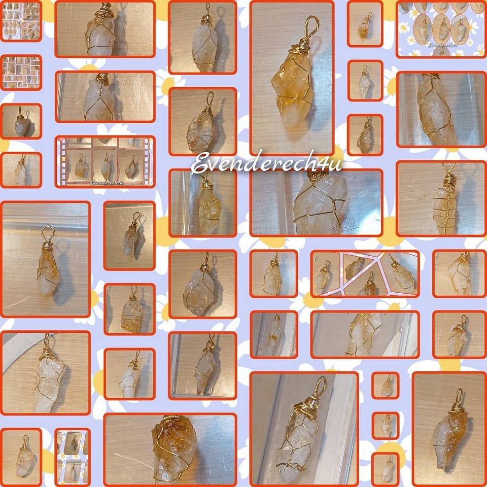 תליוני אבני חן סיטרין