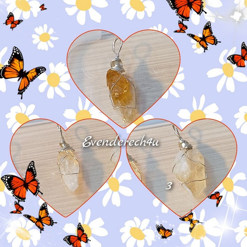 תליוני אבני חן סיטרין