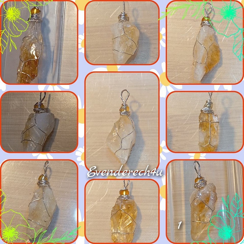 תליוני אבני חן סיטרין