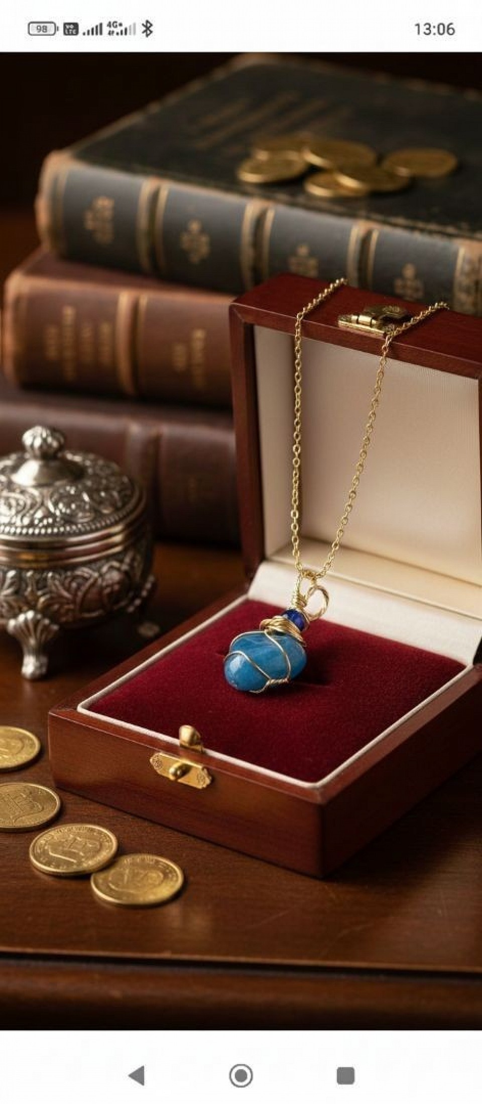 תליוני אבני חן